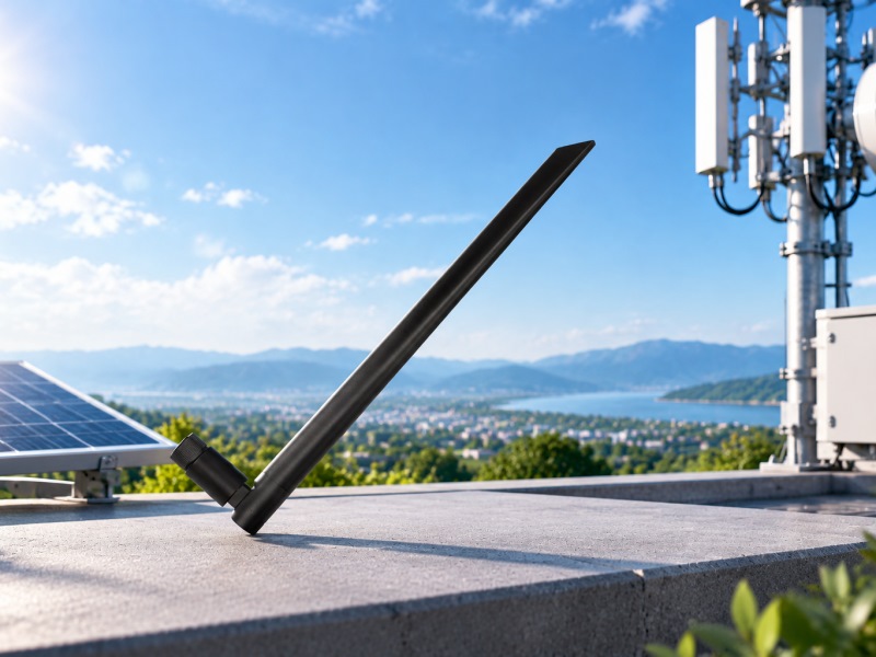 915MHz omnidirectional rubber duck antenna cover image