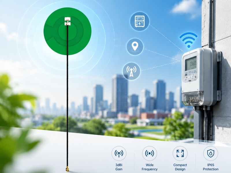 NB-IoT round PCB antenna cover image