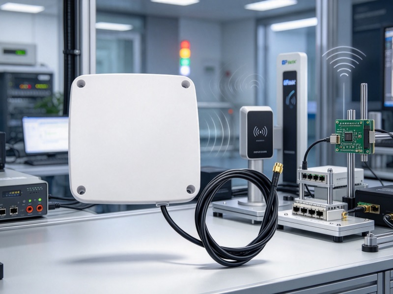 circularly polarized RFID panel antenna cover image